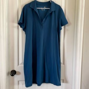 ZORREL Polo Short Sleeve Dress 2X